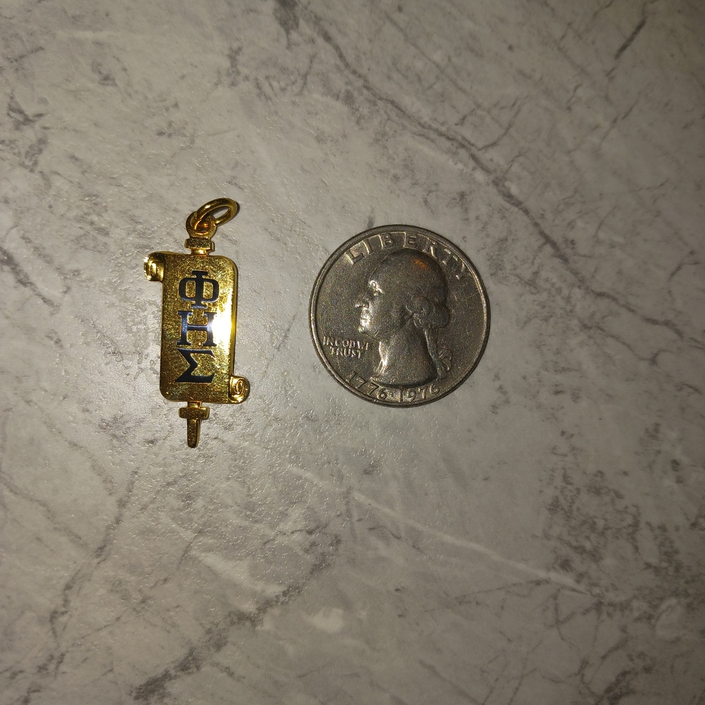 Vintage Phi Eta Sigma freshman honor society pendant